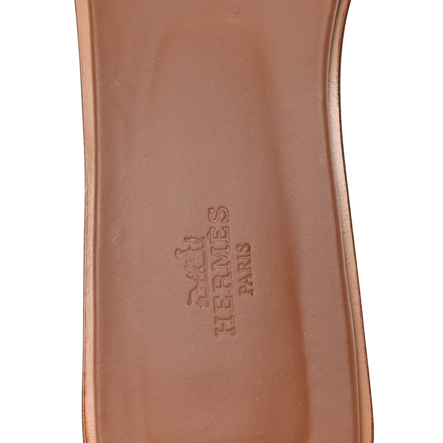 Box Calfskin Oran Sandals 41 Gold