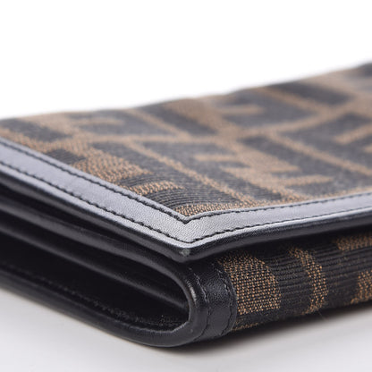 Fendi Zucca Continental Wallet Tobacco 11 of 12