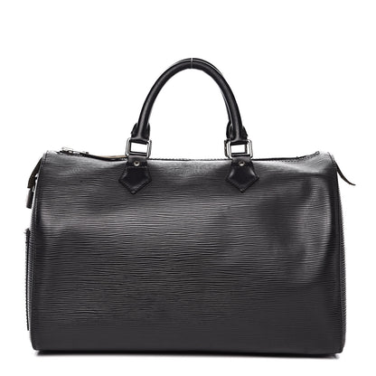 Louis Vuitton Epi Speedy 30 Black 1 of 19