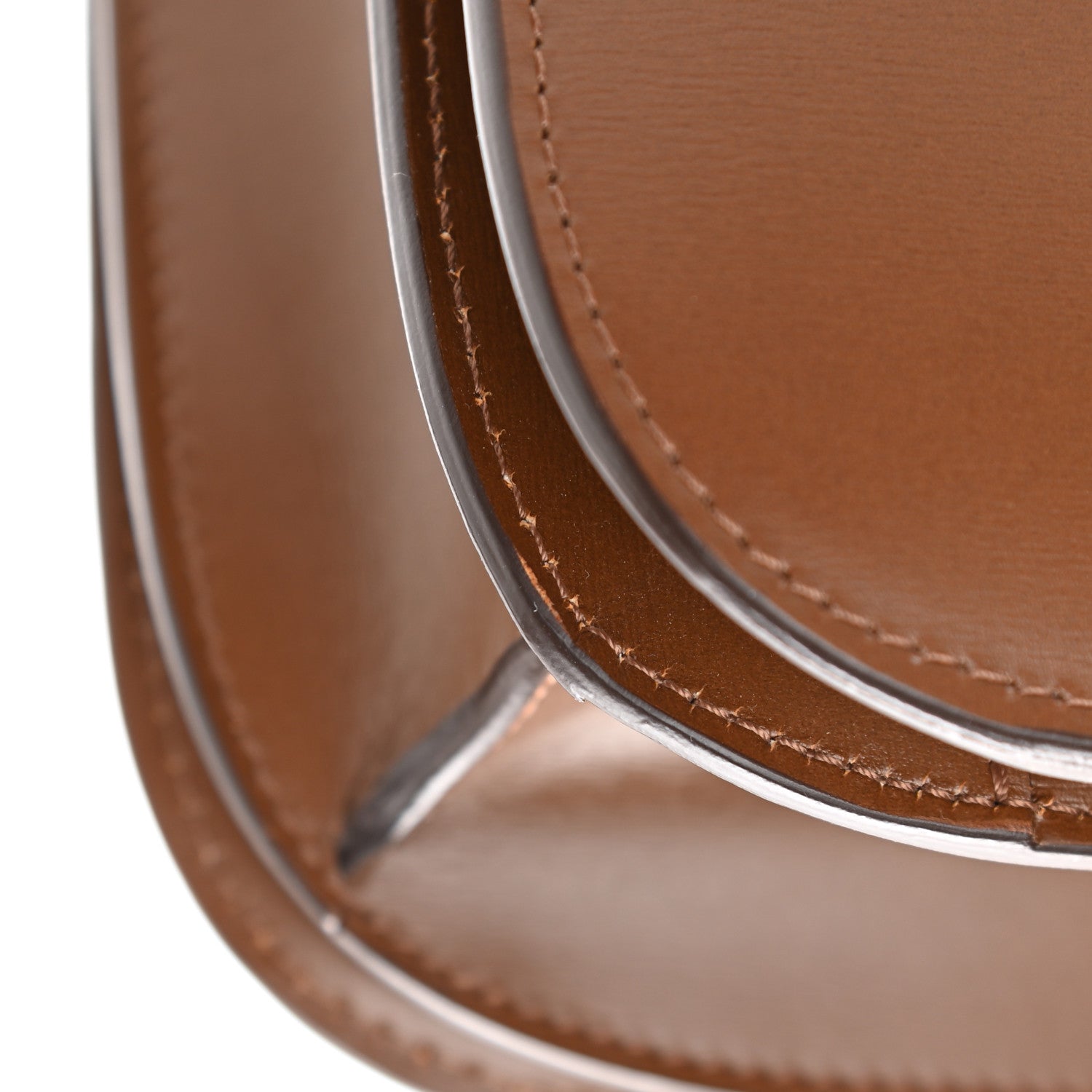 Celine Box Calfskin Medium Classic Box Flap Bag Camel 12 of 13