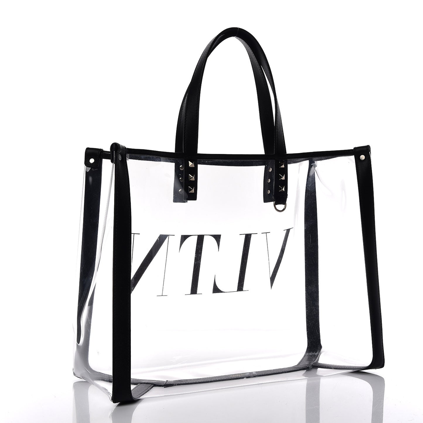Plexy VLTN Small Shopping Bag Transparent