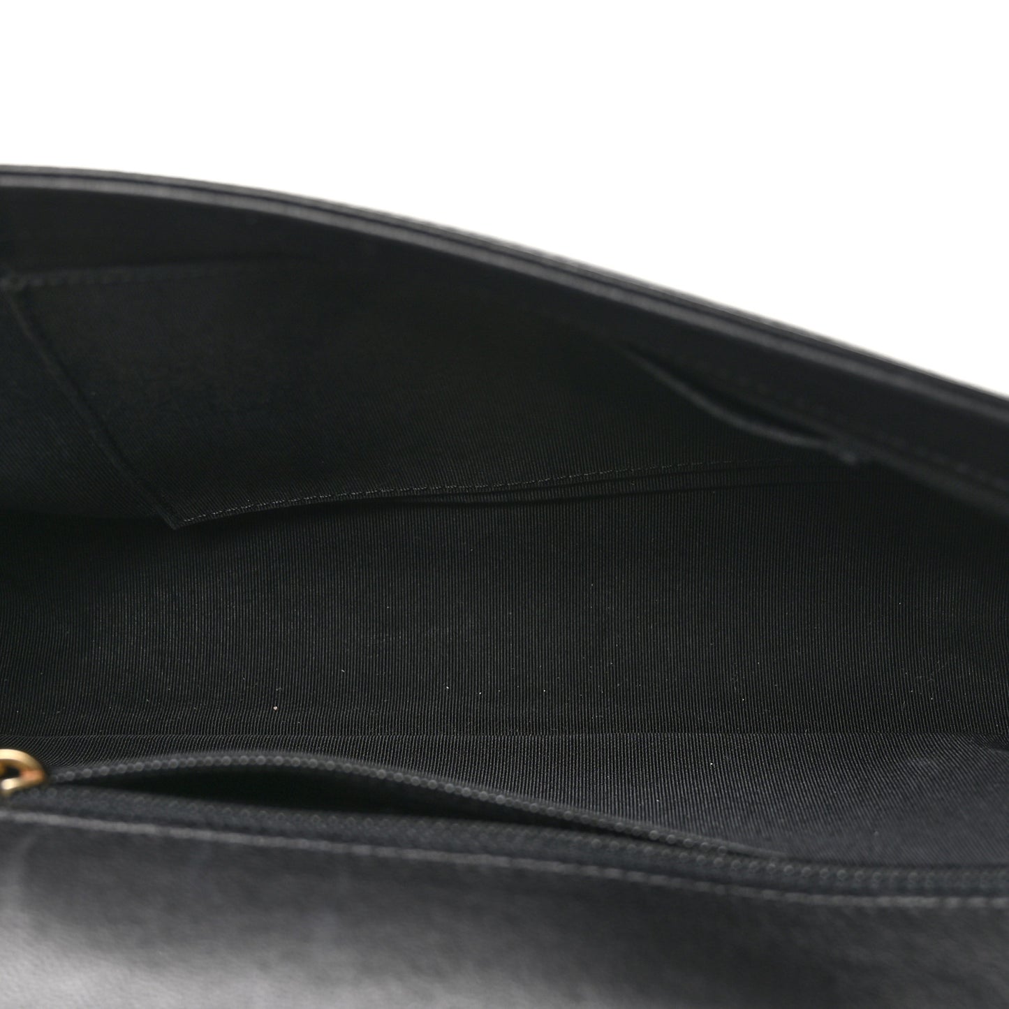 Lambskin Quilted Crest Embellished New Medium Boy Flap Black White Blue