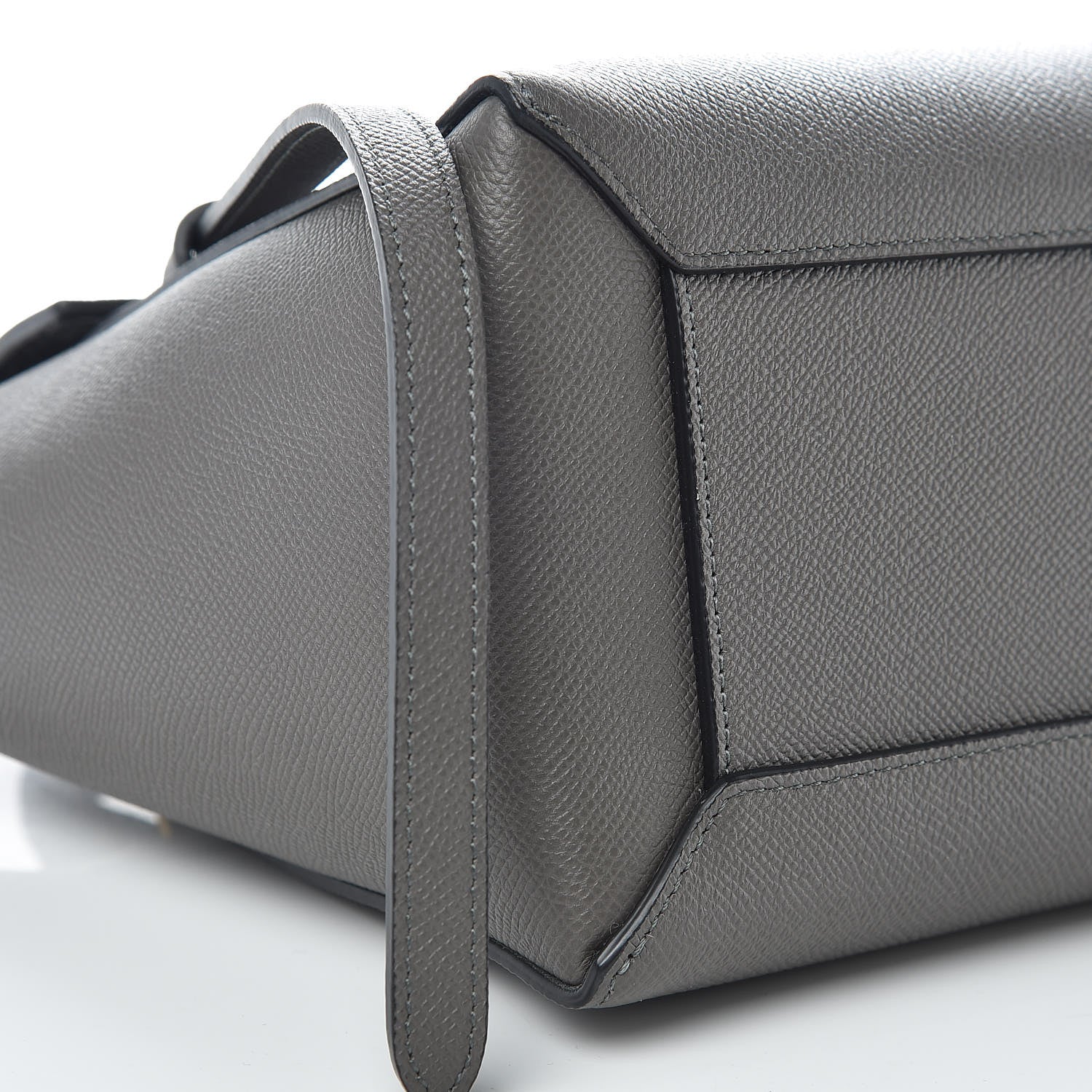 Celine Baby Grained Calfskin Micro Belt Bag Grey 10 of 11