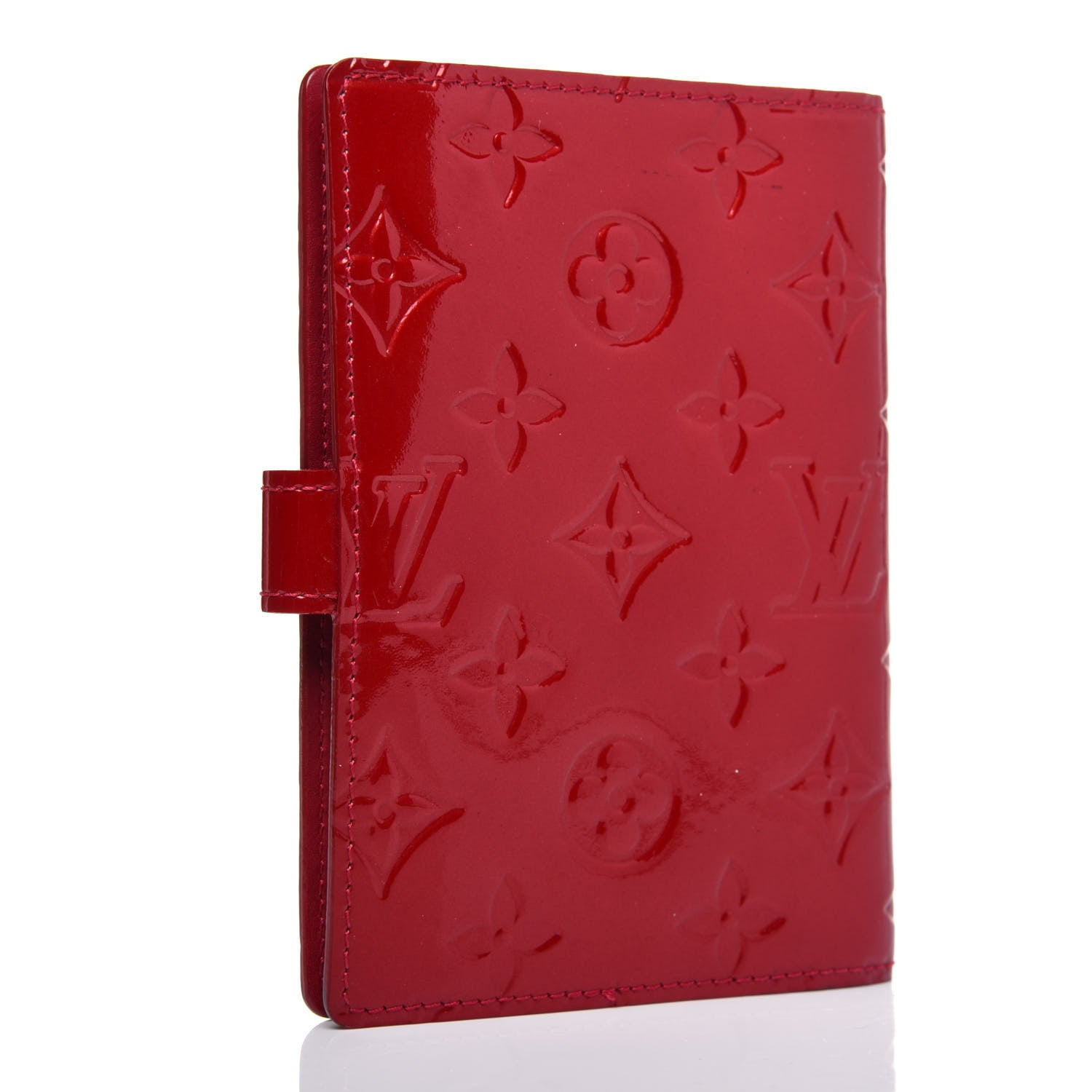 Louis Vuitton Vernis Small Ring Agenda Cover Pomme D'Amour 3 of 13