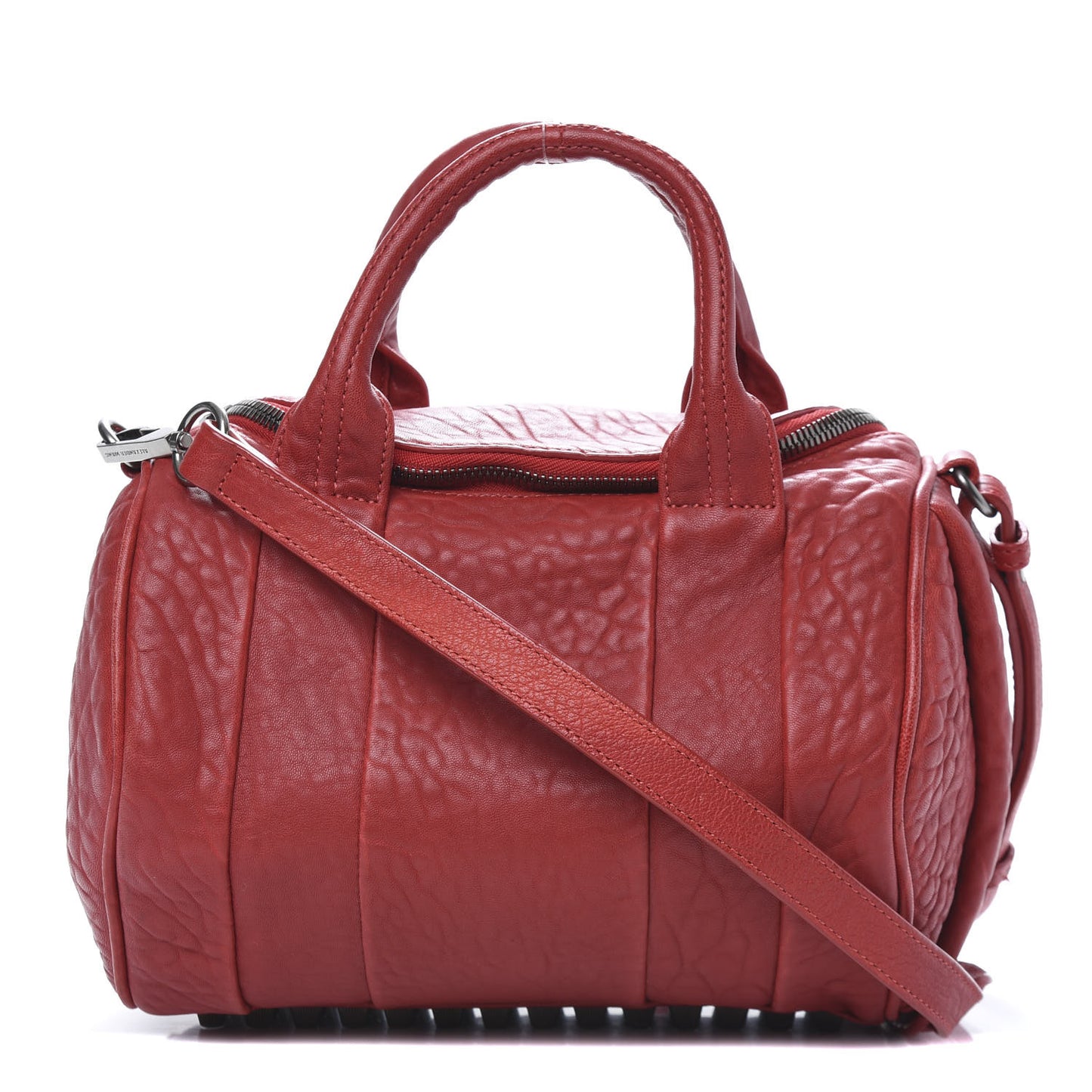 Pebbled Lambskin Rockie Cayenne Gunmetal Hardware