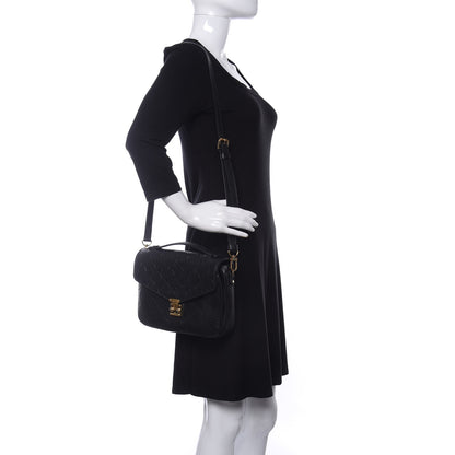 Louis Vuitton Empreinte Pochette Metis Black 2 of 10