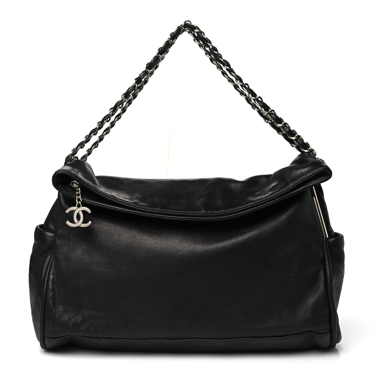Chanel Lambskin Large Ultimate Soft Tote Black 1 of 11