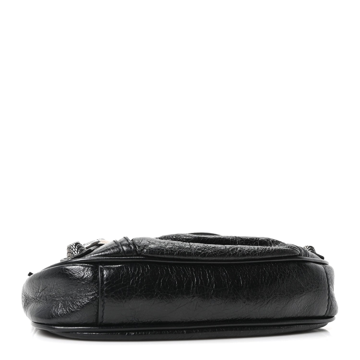 Balenciaga Agneau Arena Le Cagole Mini Purse With Chain Black 4 of 10
