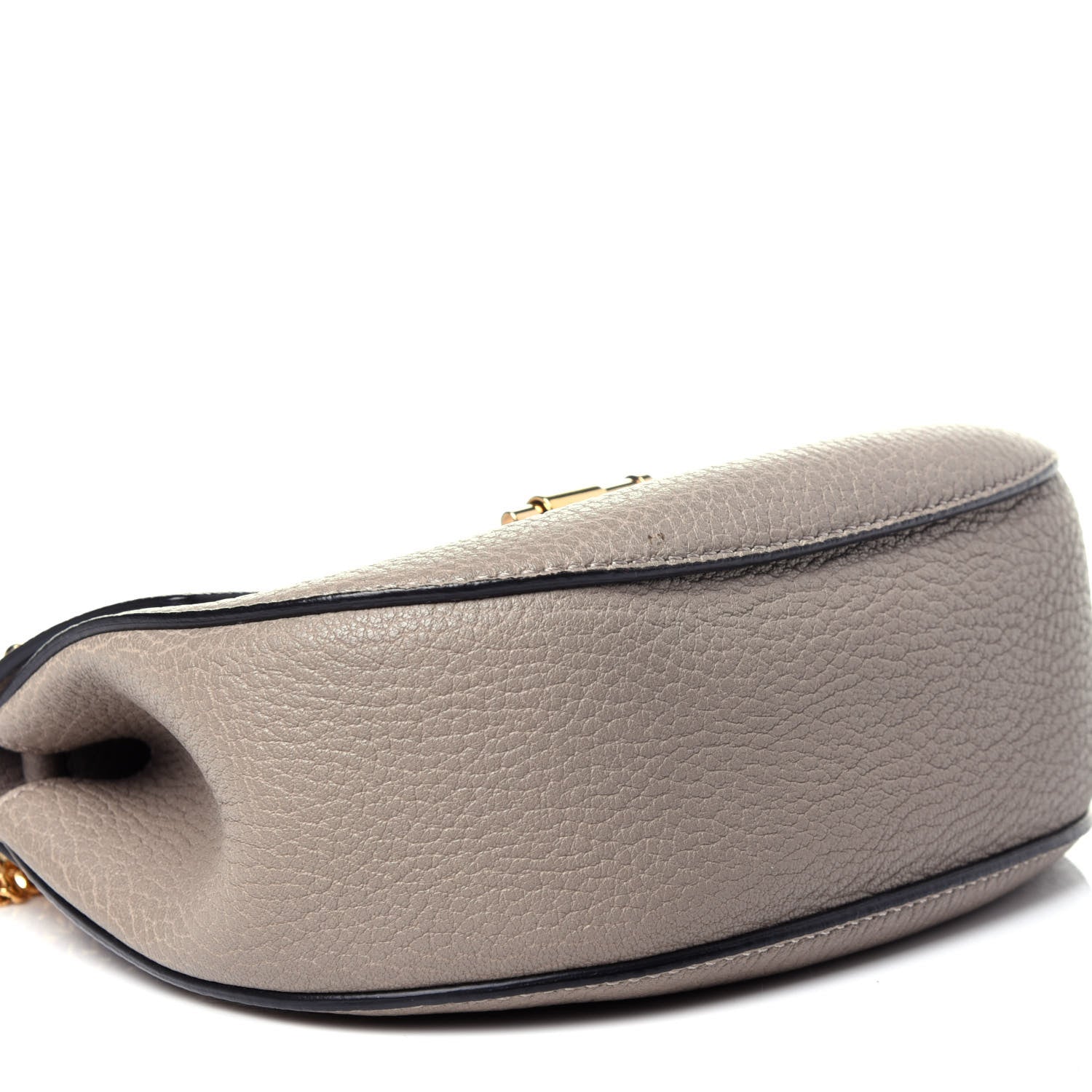 Chloe Grained Lambskin Mini Drew Shoulder Bag Motty Grey 7 of 10