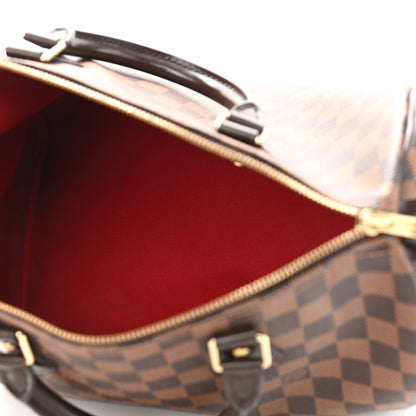 Louis Vuitton Damier Ebene Speedy 30 5 of 11