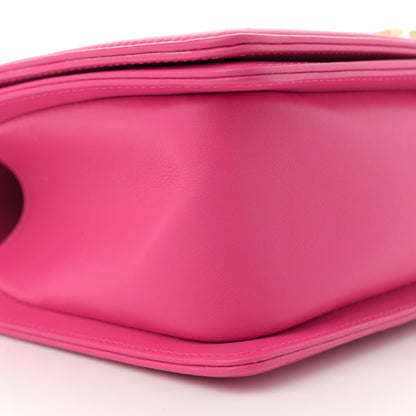 Chanel Lambskin Quilted Medium Boy Flap Pink 9 of 12