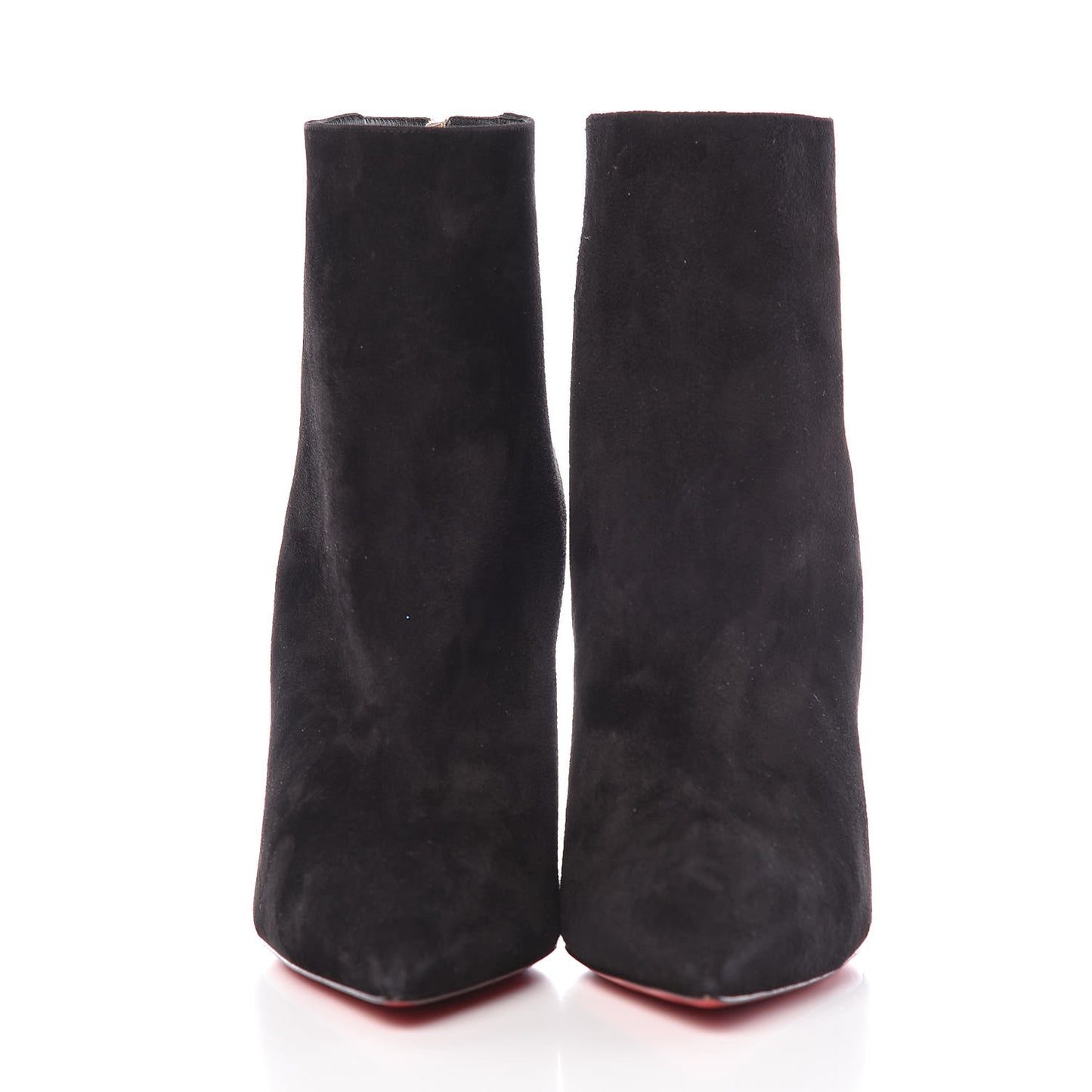 Veau Velours Specchio 100 Delicotte Booties 38 Black Gold