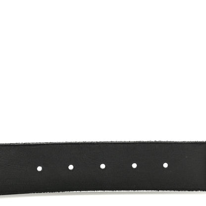 Gucci Calfskin Snake Belt 85 34 Black 4 of 5