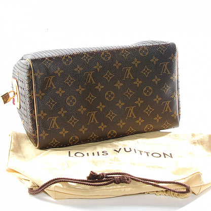Louis Vuitton Monogram Perforated Speedy 30 Fuchsia 8 of 8