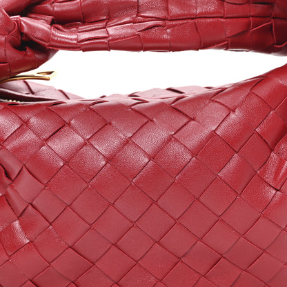 Bottega Veneta Nappa Intrecciato Mini Jodie Dark Red 8 of 10
