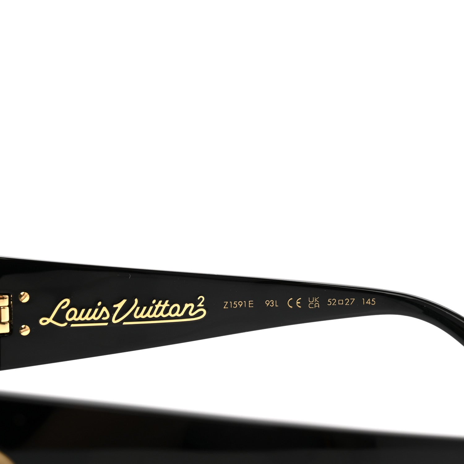 Louis Vuitton X NIGO Acetate 1.1 Zillionaires Sunglasses Z1591E