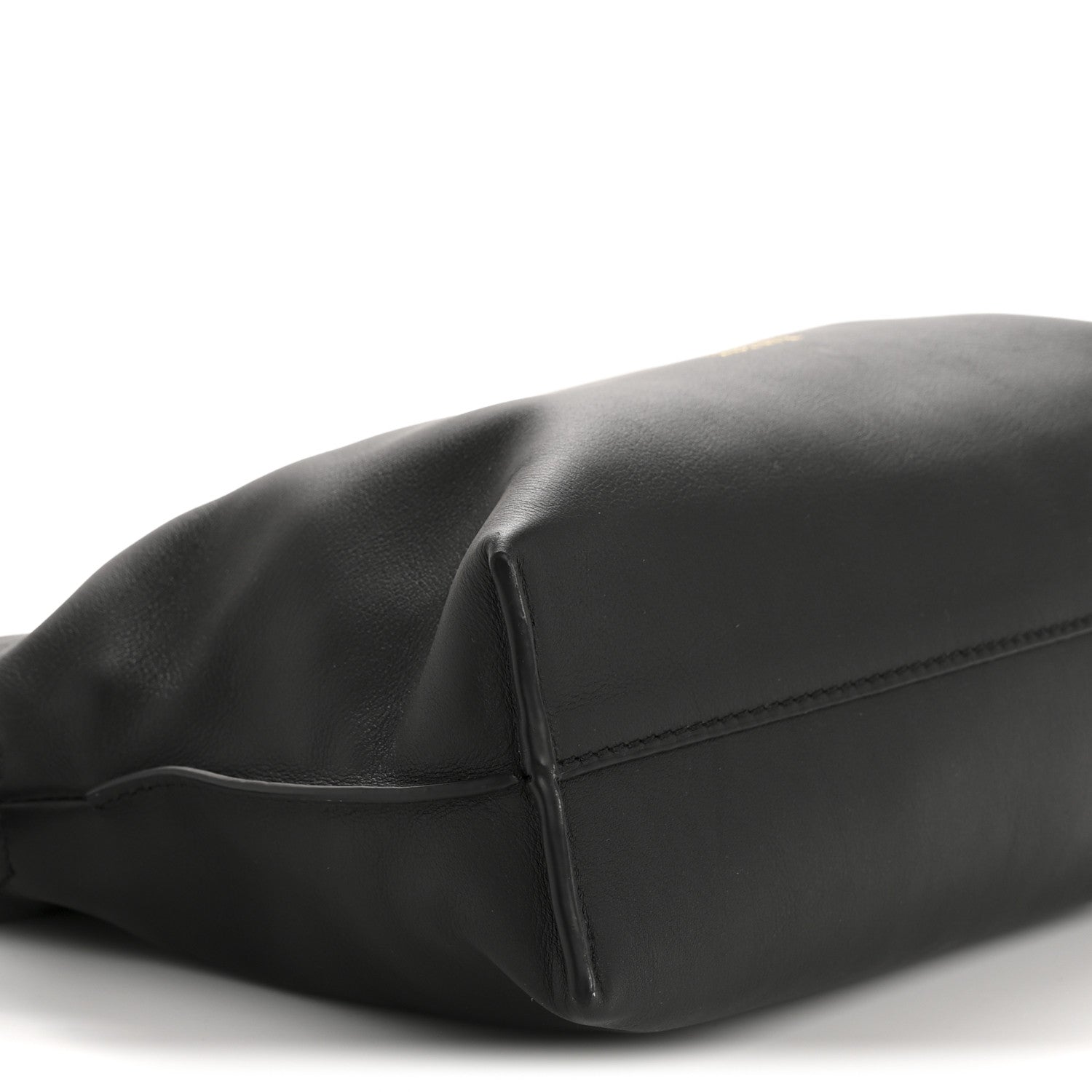 Loewe Calfskin Mini Flamenco Knot Clutch Black 9 of 11
