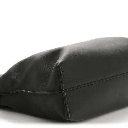 Loewe Calfskin Mini Flamenco Knot Clutch Black 9 of 11