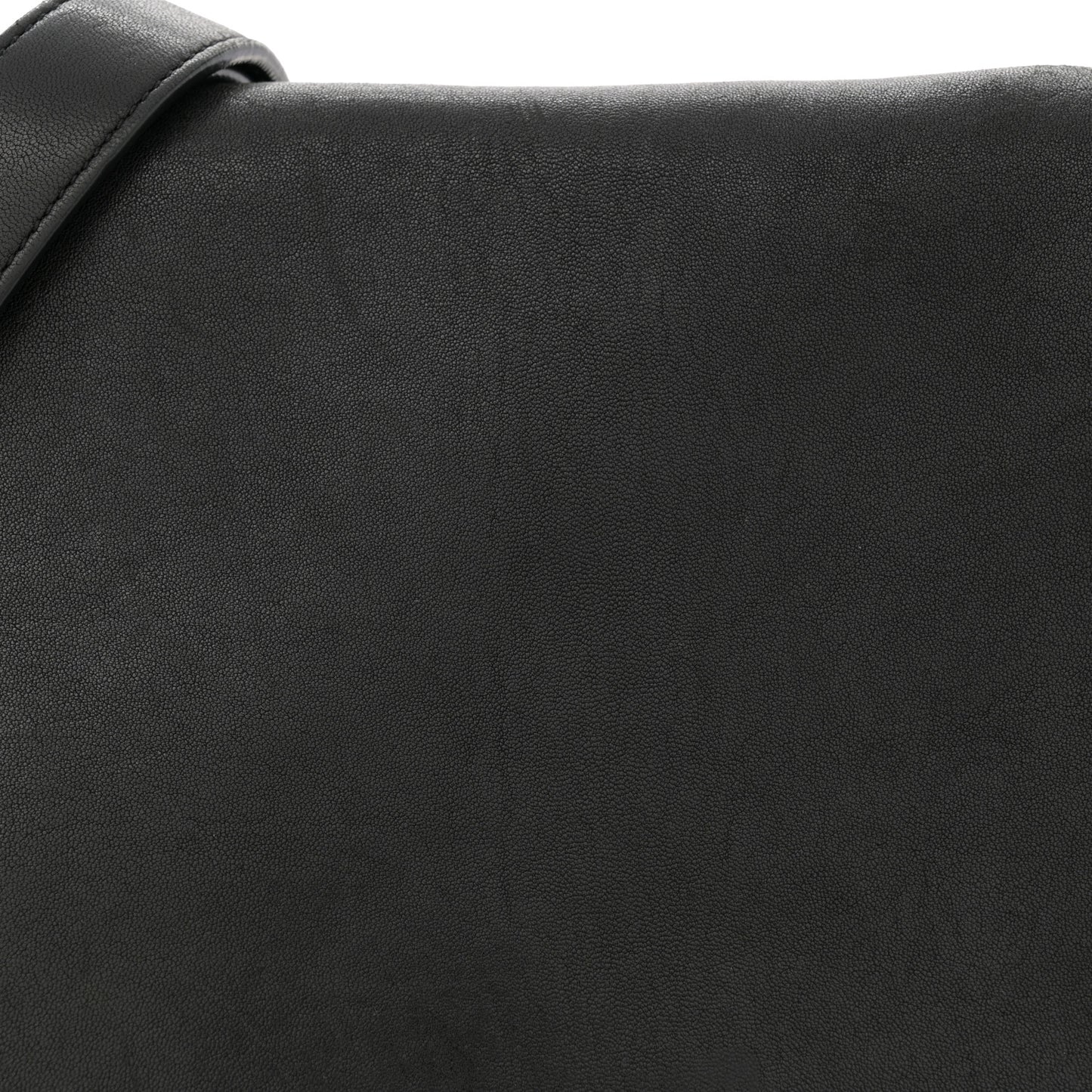 Lambskin Amalia Flap Shoulder Bag Black