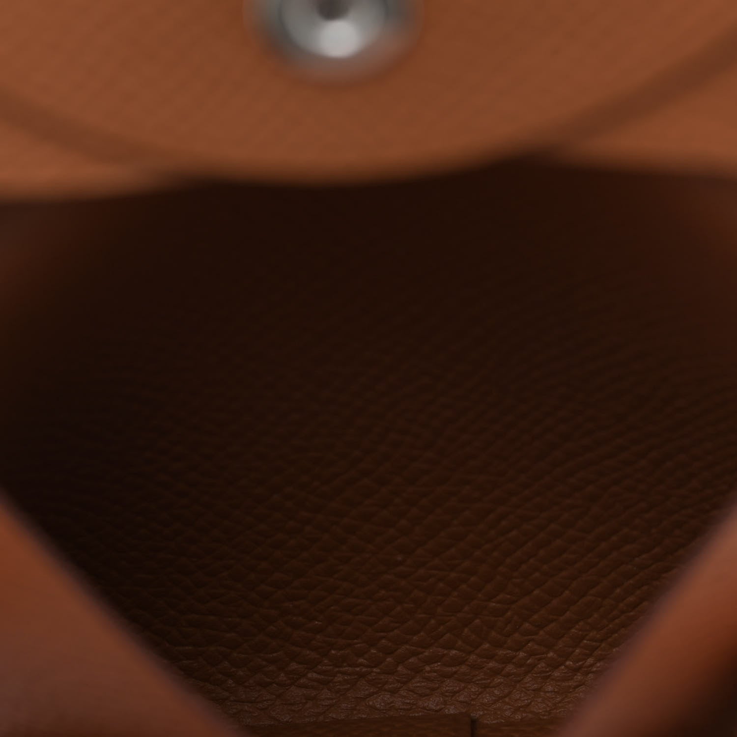 Hermes Epsom Bastia Coin Purse Gold 6 of 8