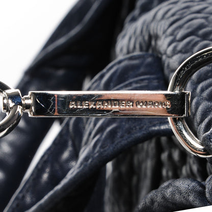 Alexander Wang Pebbled Lambskin Rocco Midnight 7 of 7
