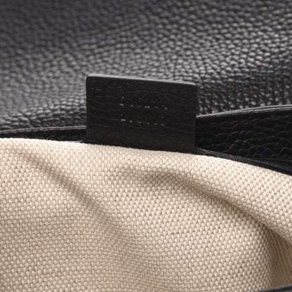 Gucci Pebbled Calfskin Medium Soho Flap Crossbody Black 7 of 10