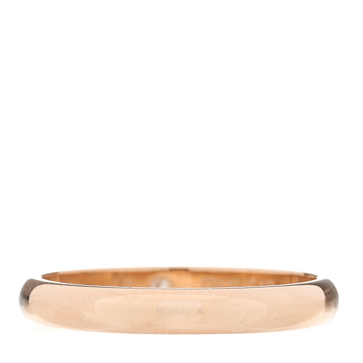 Cartier 18K Pink Gold Diamond 2.6mm 1895 Wedding Band Ring 48 4.5 3 of 6