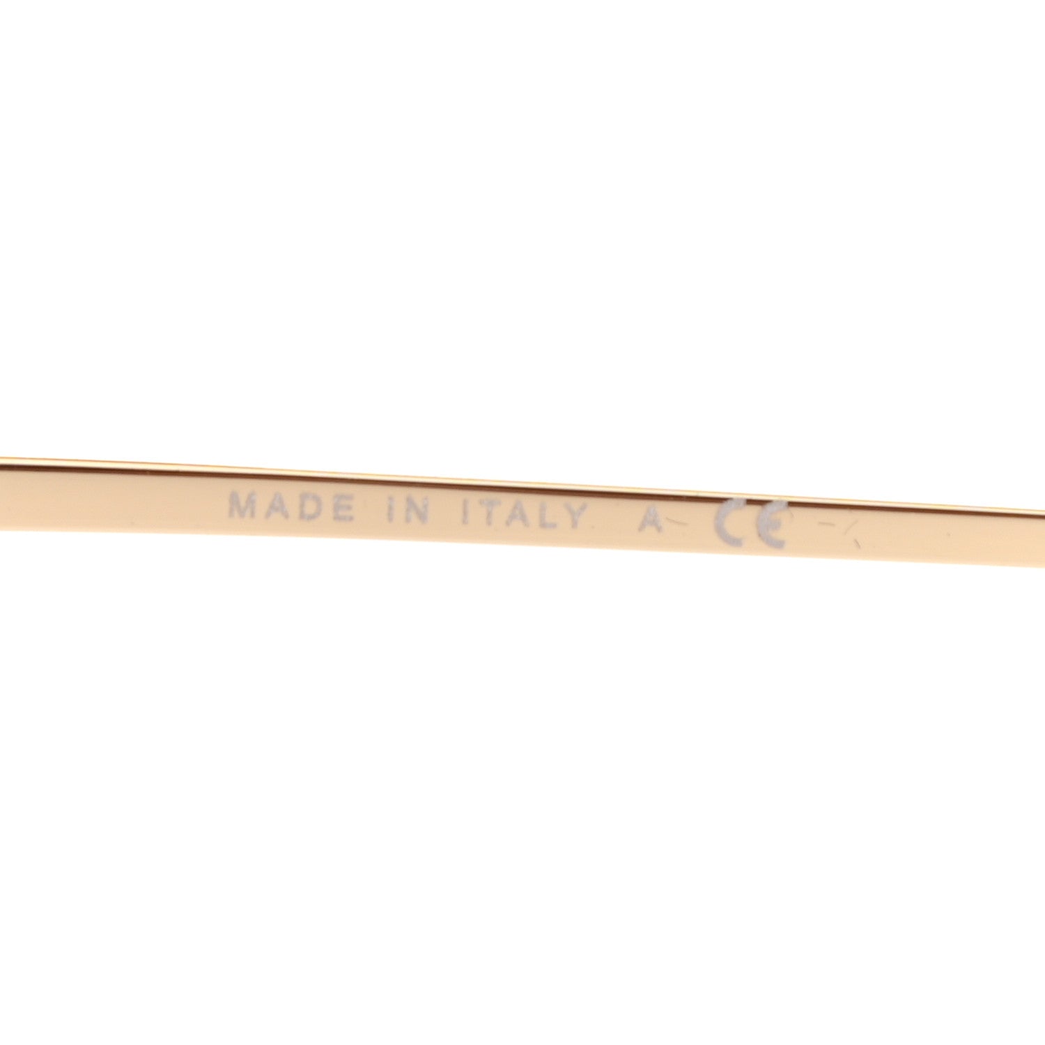 Chanel Aviator Metallic Pilot Sunglasses 4231 Gold 6 of 8