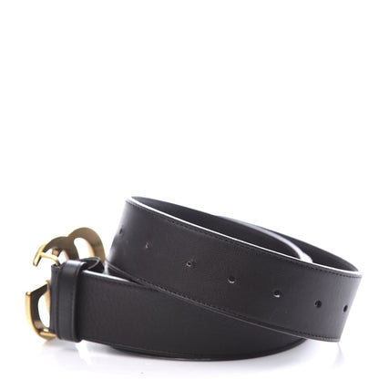 Gucci Calfskin Double G 40mm Belt 90 36 Black 3 of 6