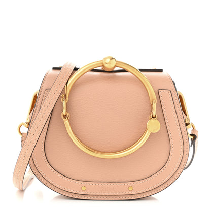 Chloe Calfskin Suede Small Nile Bracelet Bag Biscotti Beige 1 of 11