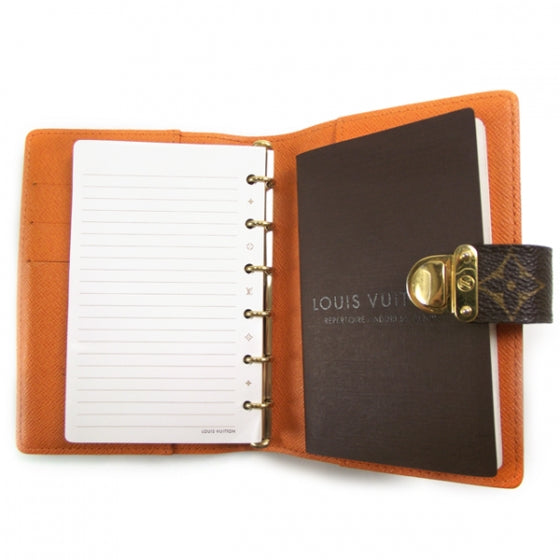 Monogram Koala Small Ring Agenda Orange