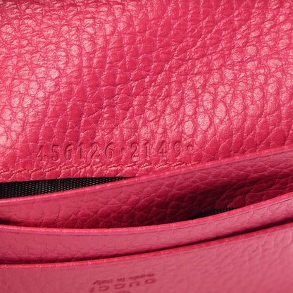Gucci Dollar Calfskin GG Marmont Card Case Box Pink 8 of 12