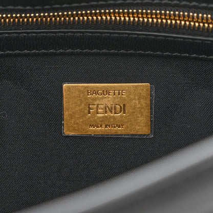 Fendi Nappa Apolo Chain Baguette Black 6 of 10