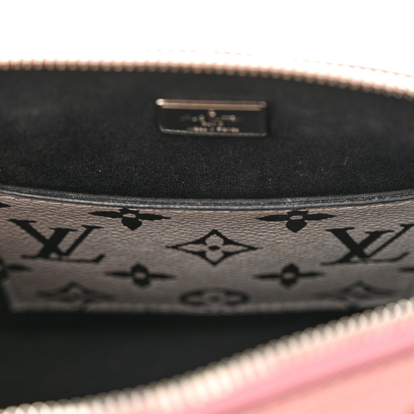LOUIS VUITTON Patent Monogram Alma BB Rose Blush