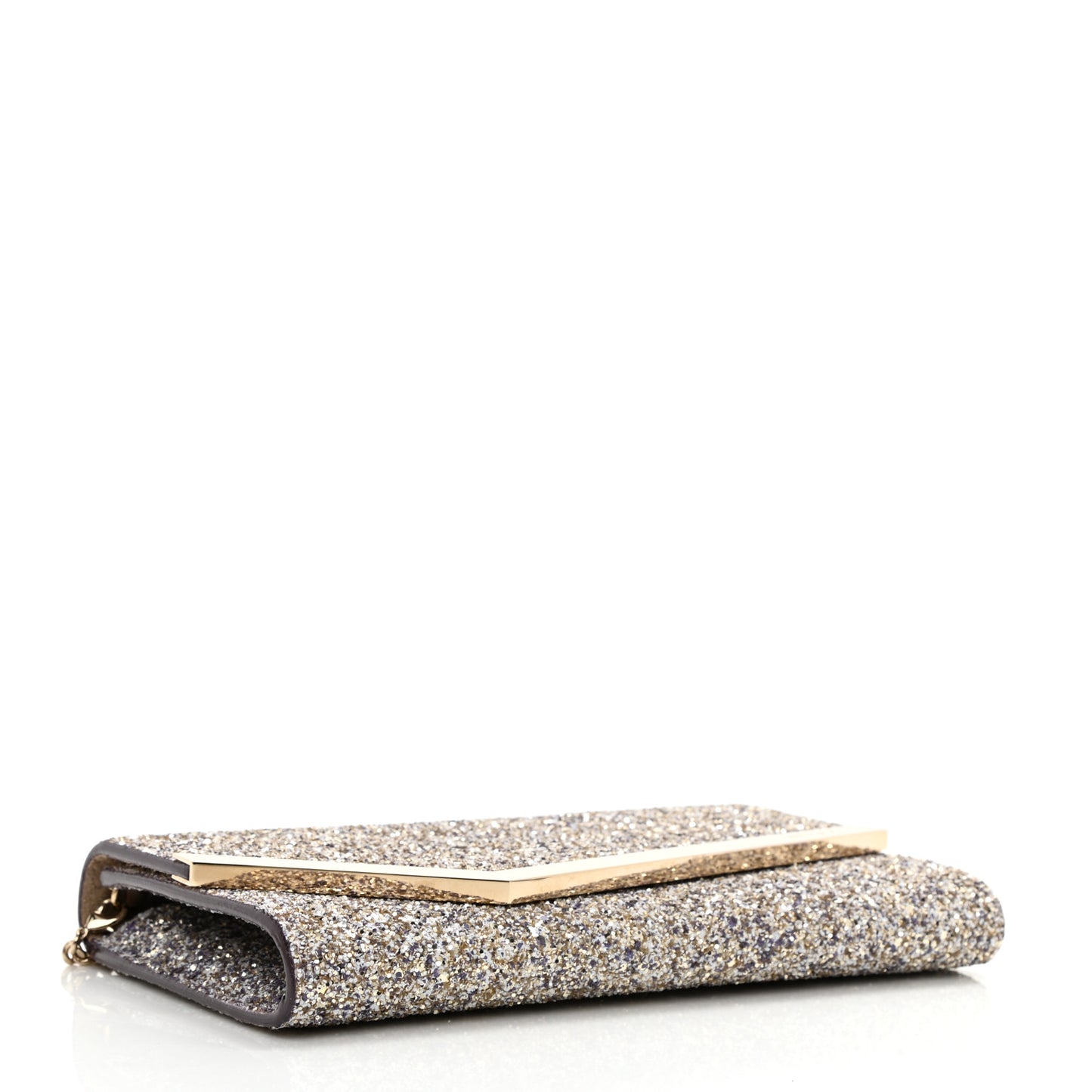Glitter Emmie Clutch Gold Multicolor