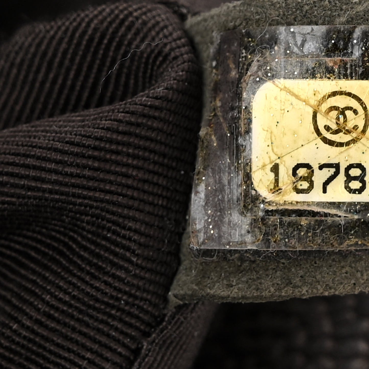 Iridescent Caviar Quilted Medium Boy Flap Dark Grey