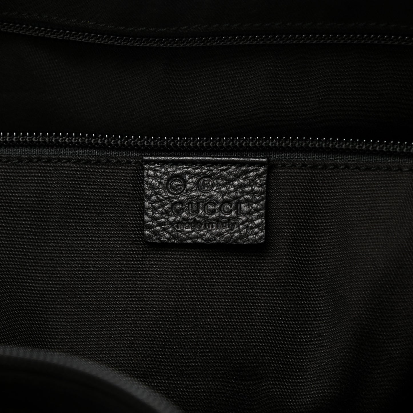 Nylon Monogram Travel Hobo Black