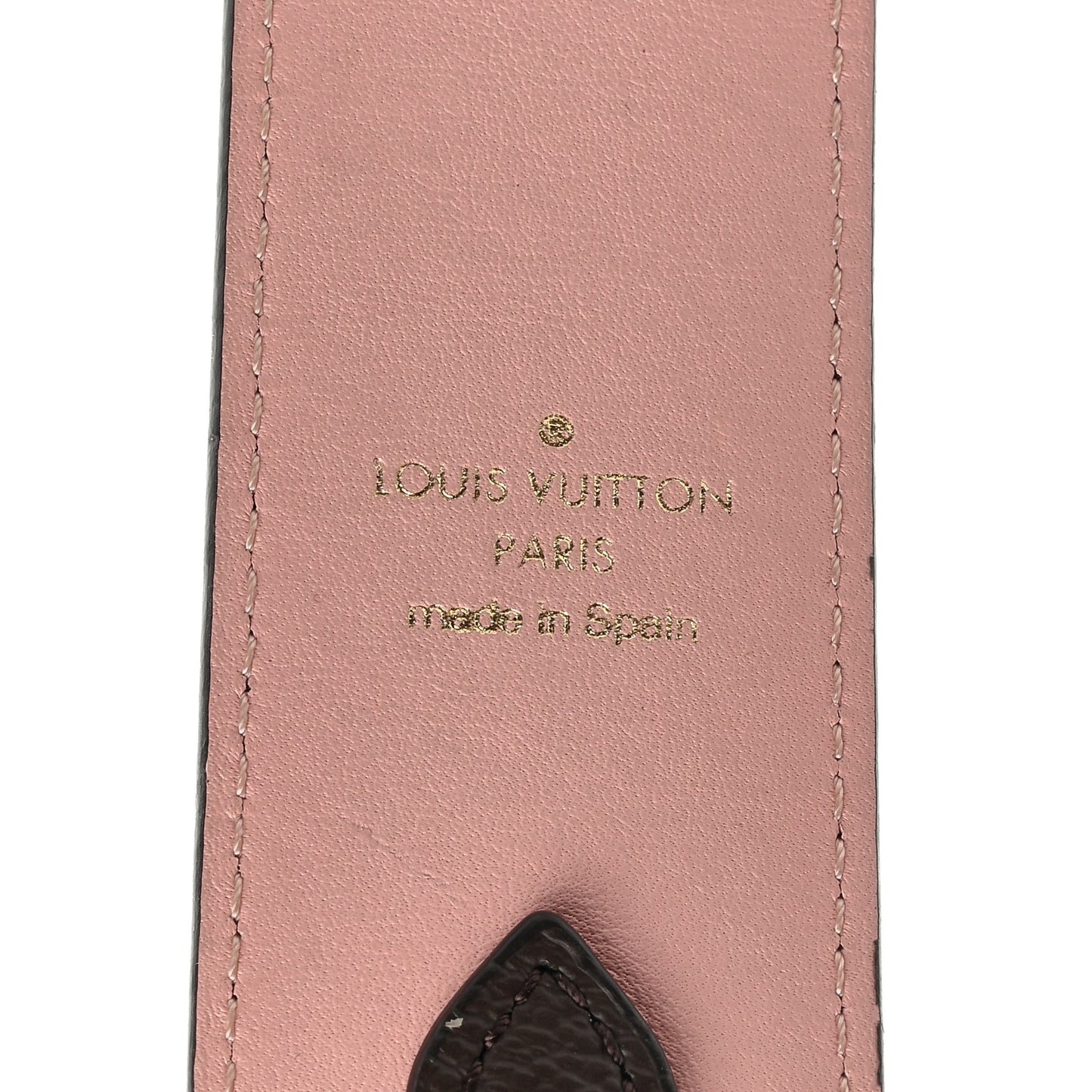 Monogram Bandouliere Shoulder Strap Rose Poudre