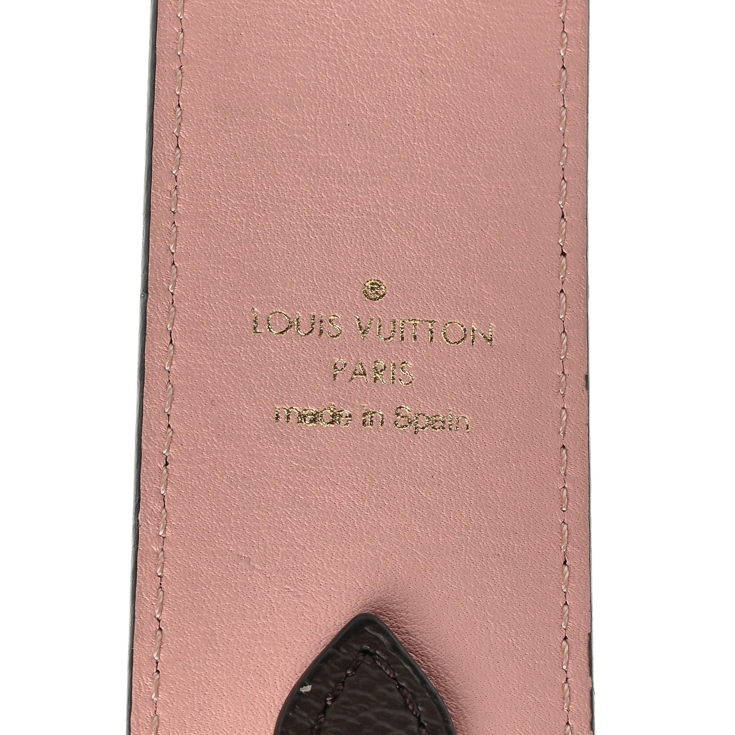 Louis Vuitton Monogram Bandouliere Shoulder Strap Rose Poudre 3 of 3