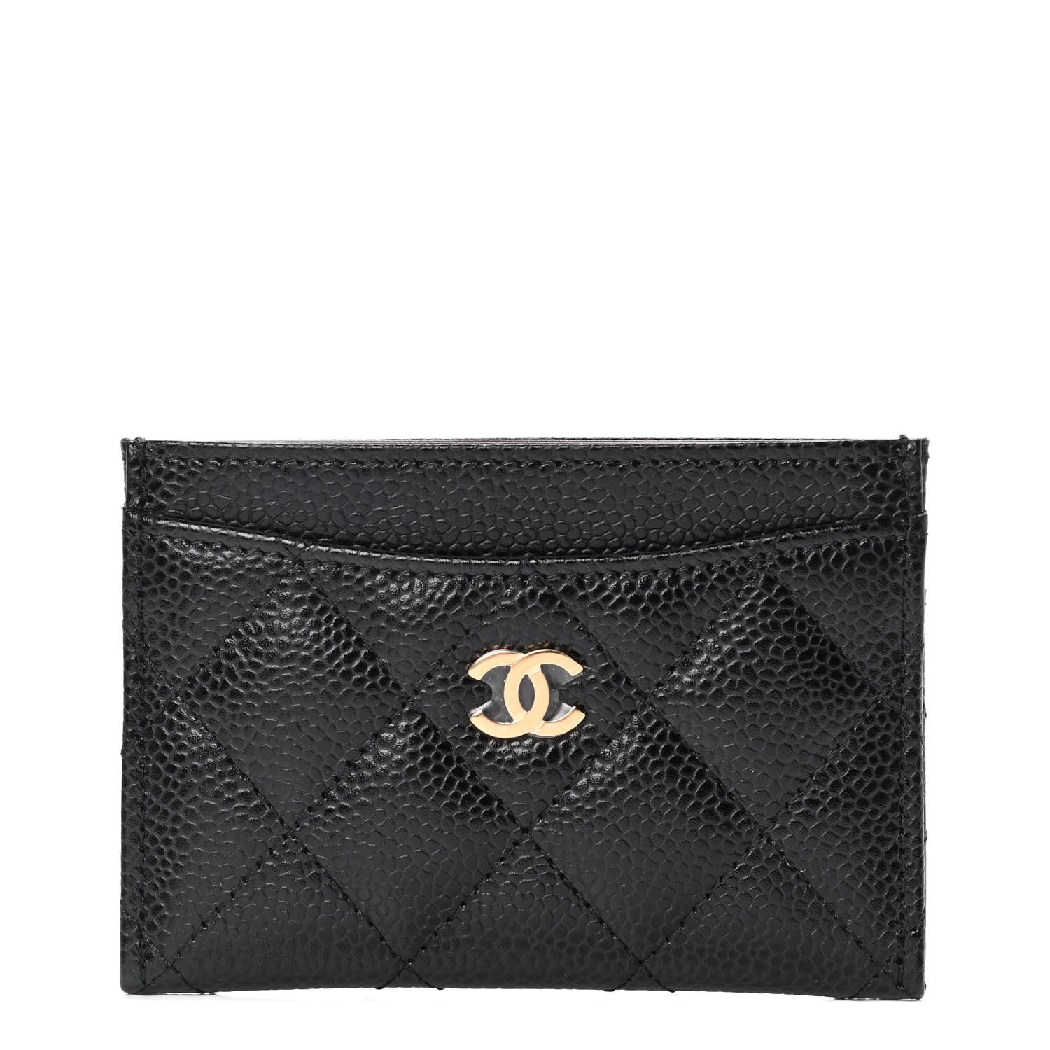 Chanel Caviar Quilted Card Holder Black 1 of 5
