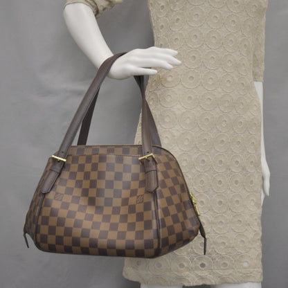 Louis Vuitton Damier Ebene Belem MM 2 of 9