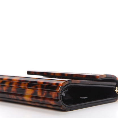 Jimmy Choo Acrylic Tortoiseshell Candy Clutch Brown 7 of 11