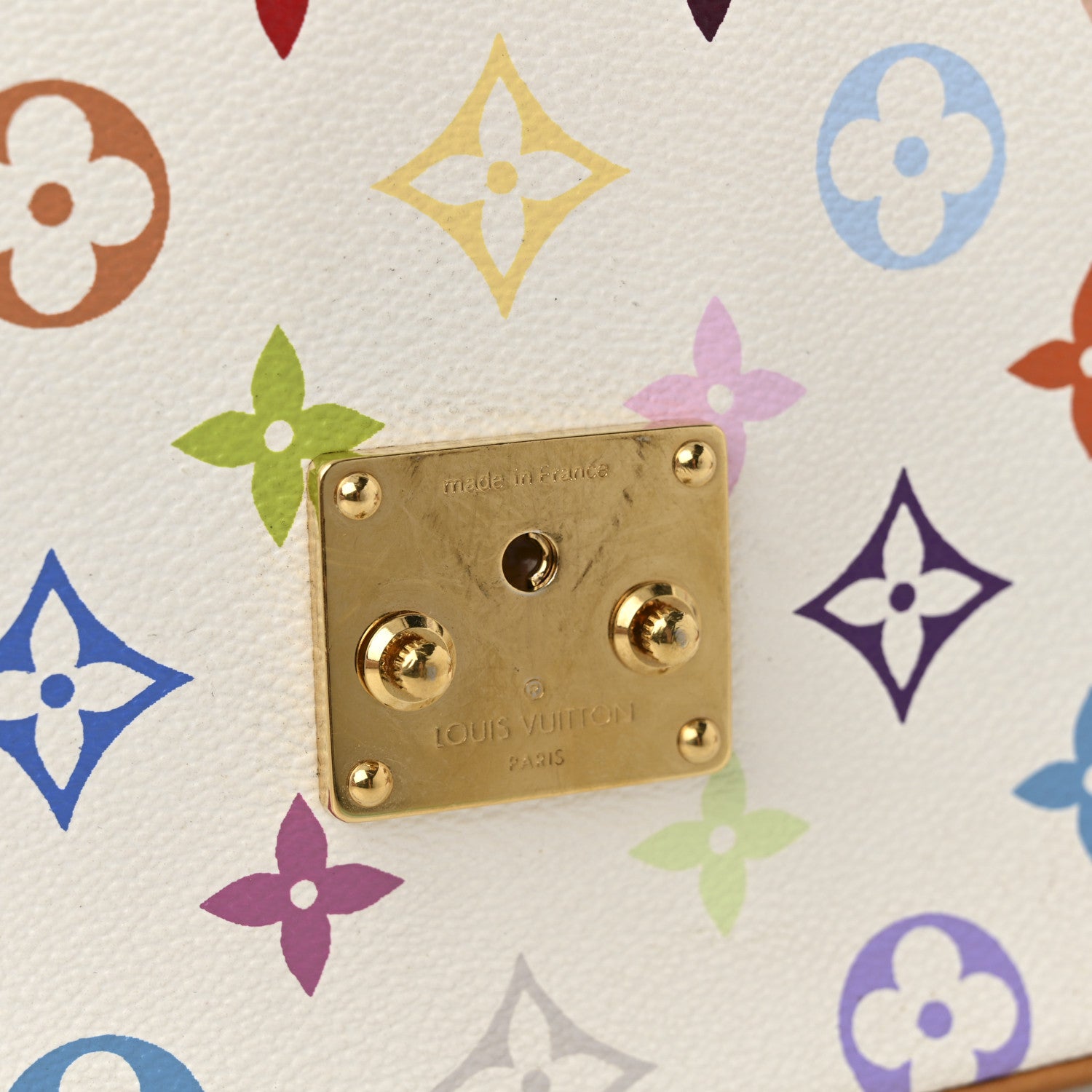 Louis Vuitton Monogram Multicolor Sologne White 10 of 12