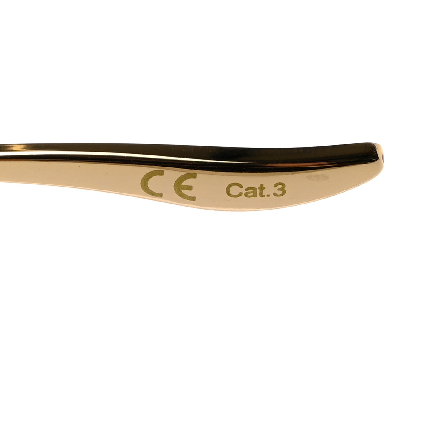 Metal Rimless Sunglasses GG0352S Gold