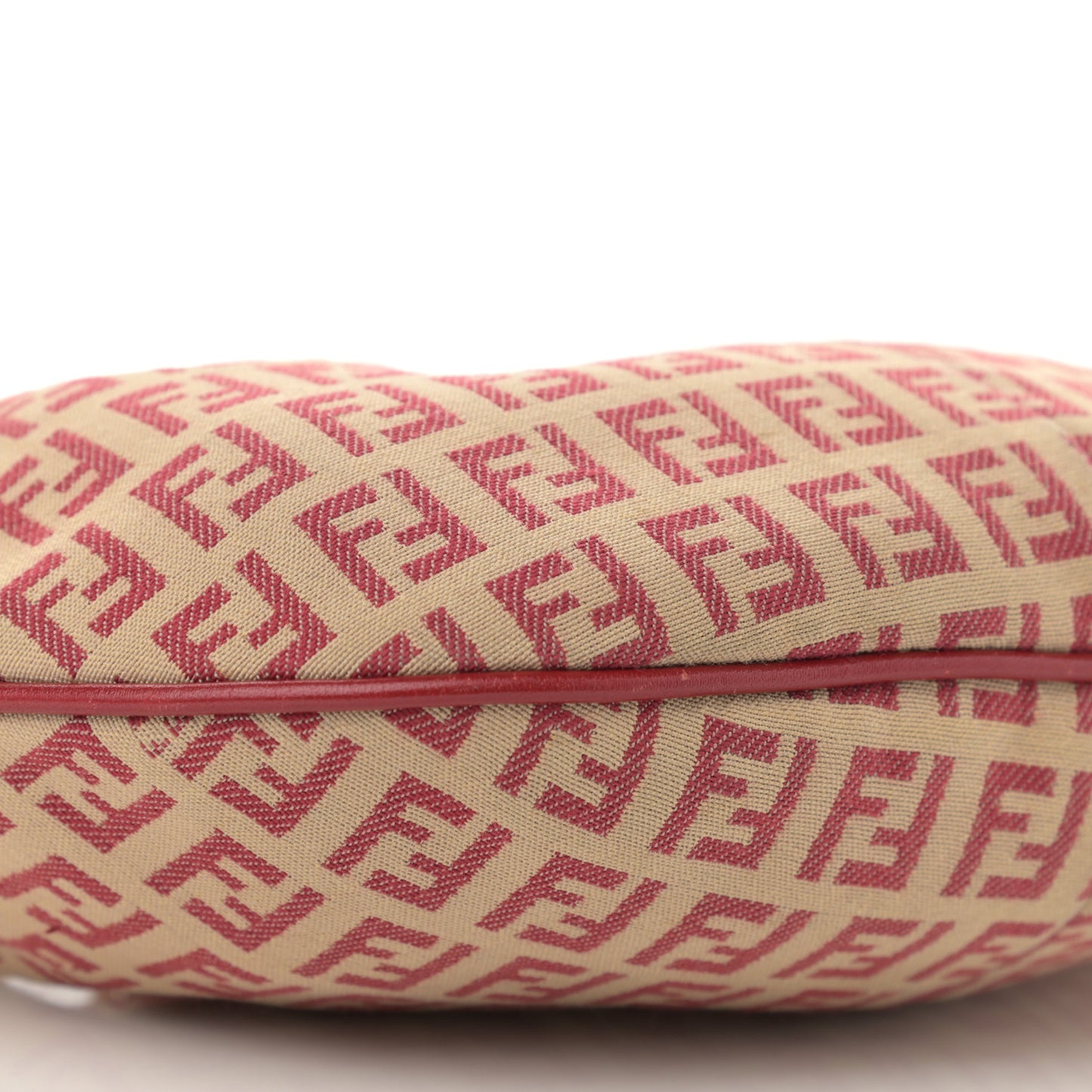 Zucchino Vitello Hobo Beige Rosso