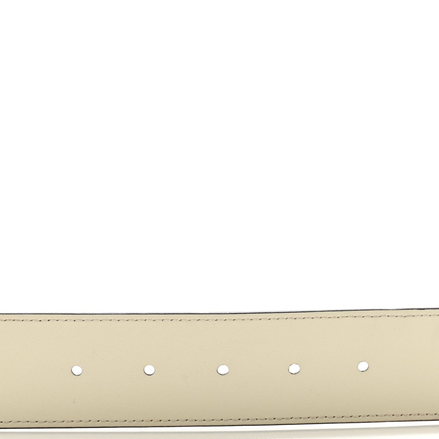 Gucci Calfskin Double G 40mm Belt 70 28 Mystic White 4 of 7