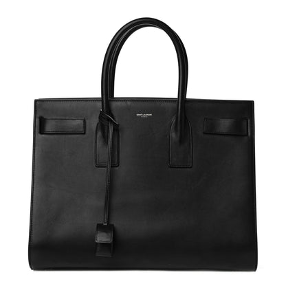 Saint Laurent Calfskin Large Sac De Jour Carryall Black 1 of 11