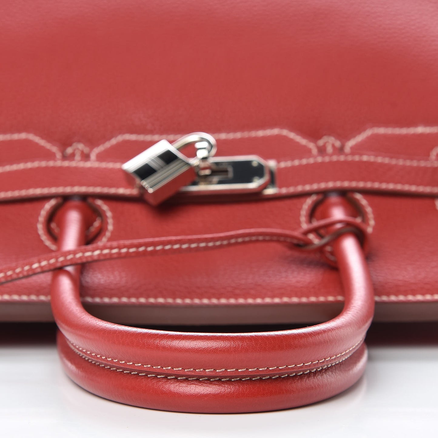 Togo Horseshoe Birkin 35 Rouge Garance