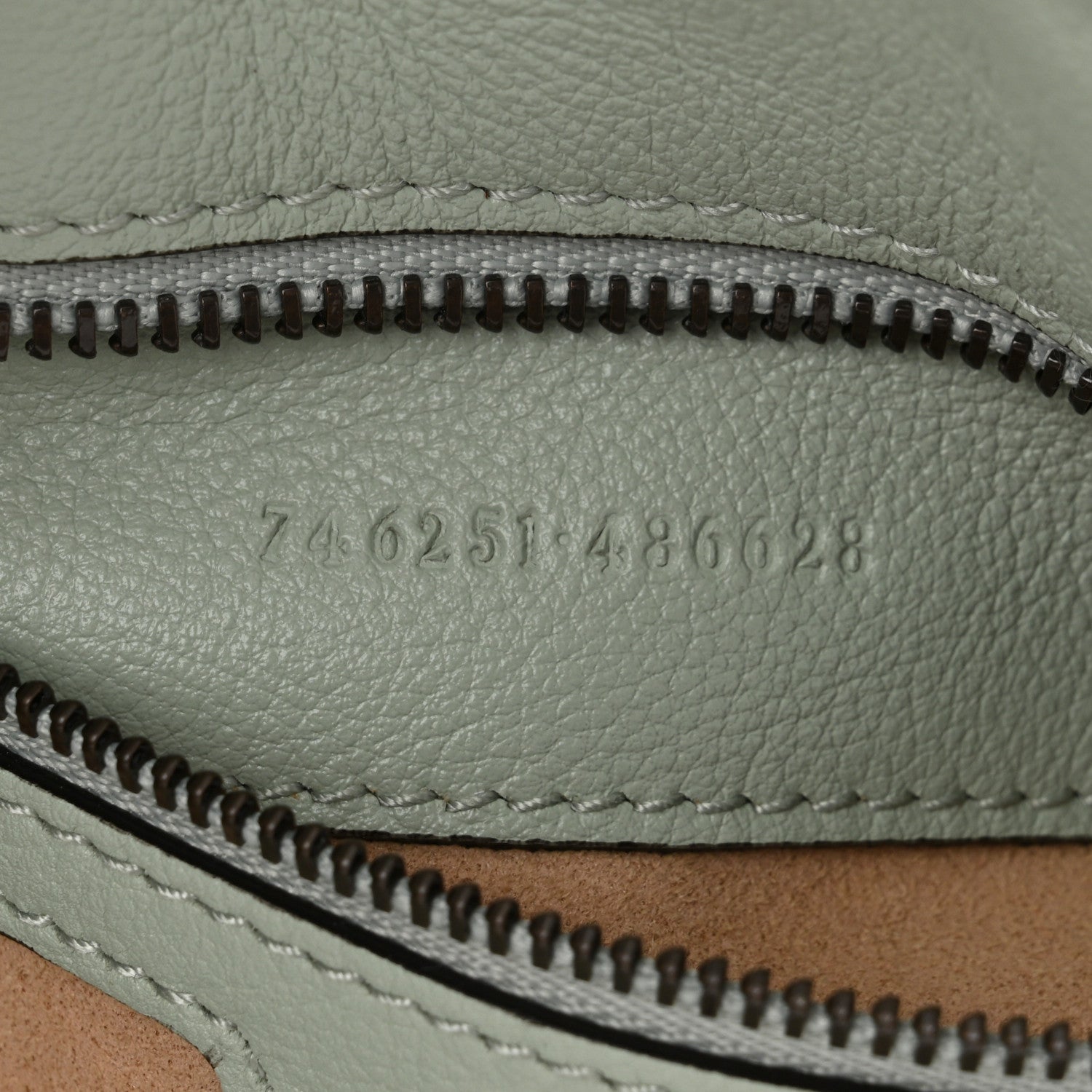Gucci Softy Wonka Textured Dollar Calfskin Small Diana Shoulder Bag Pale Green 7 of 10