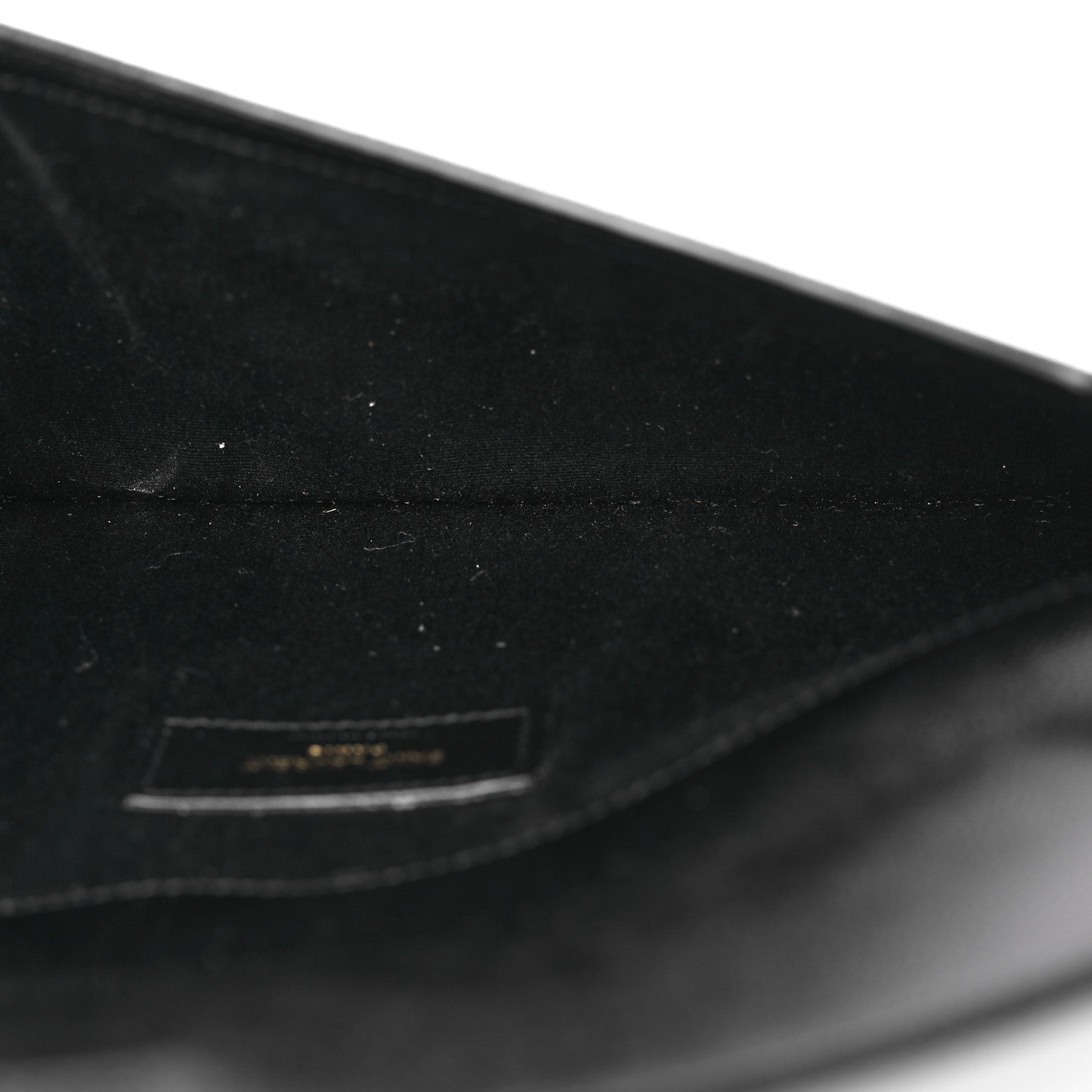 Saint Laurent Grain De Poudre Uptown Pouch Black 5 of 10